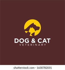 Veterinary Logo Vector Stock Image