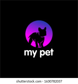 Veterinary Logo Vector Stock Image