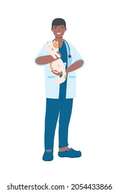 profesión veterinaria con carácter de gato