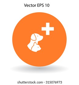 Veterinary science vector illustration