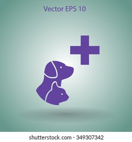 Veterinary science vector illustration