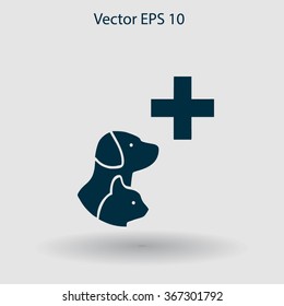 Veterinary science vector illustration