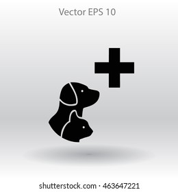 Veterinary science vector illustration