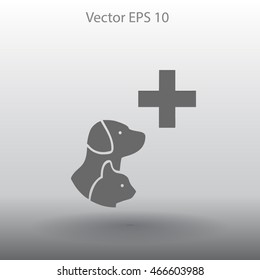 Veterinary science vector illustration