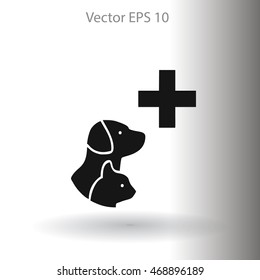 Veterinary science vector illustration