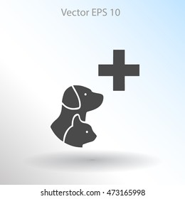 Veterinary science vector illustration