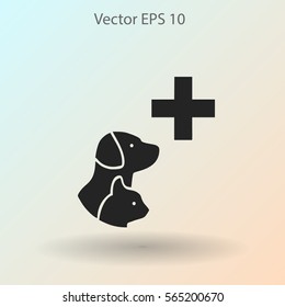 Veterinary science vector illustration