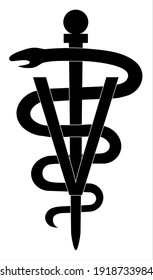 Veterinary simbol. eps 10 vector