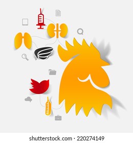 Veterinary sticker infographic
