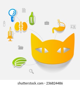 Veterinary sticker infographic
