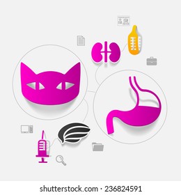 Veterinary sticker infographic