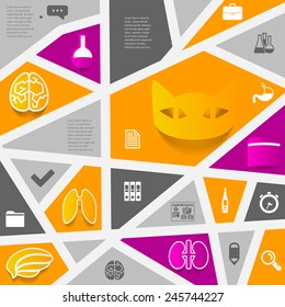 veterinary sticker infographic