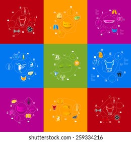 veterinary sticker infographic