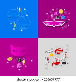 Veterinary sticker infographic