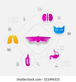 veterinary sticker infographic