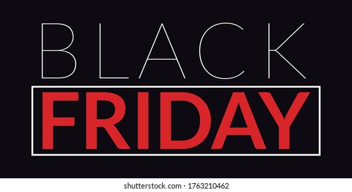 Vetor de Black Friday Sale 