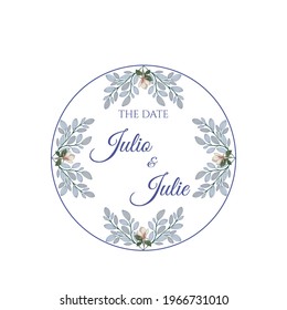 vetor design wedding invitation ornament