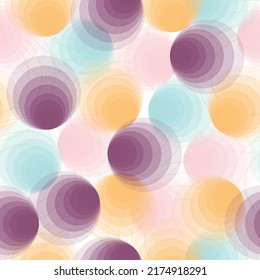 Vetor seamless floral colorful pattern on a white background Seamless abstract pattern. 