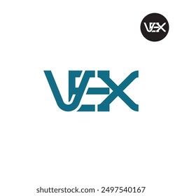 VEX Logo Letter Monogram Design