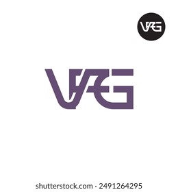 VFG Logo Letra Monograma Diseño