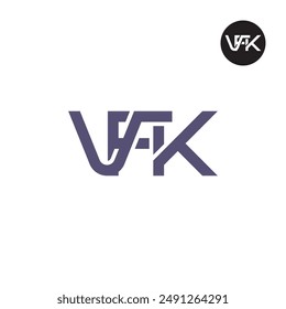 VFK Logo Letter Monogram Design