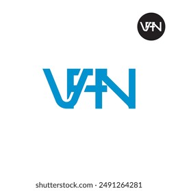 VFN Logo Letra Monograma Diseño