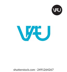 VFU Logo Letter Monogram Design
