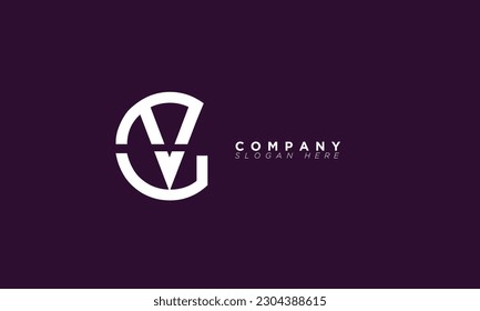 VG Alphabet letters Initials Monogram logo GV, V and G