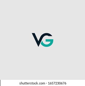 VG or GV letter logo designs