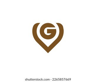 VG GV Logo design vector template