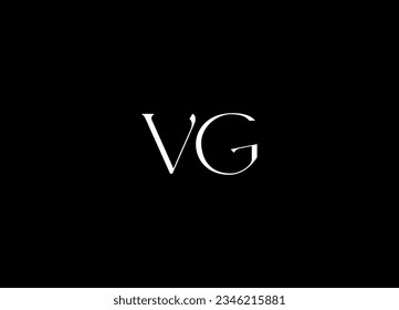 VG letter logo design and monogram logo