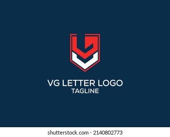 VG Letter Logo Design - V G Creative Letter Logo