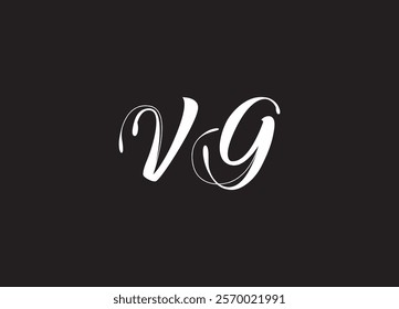 VG letter logo and initial logo design