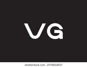 VG letter logo and initial logo design