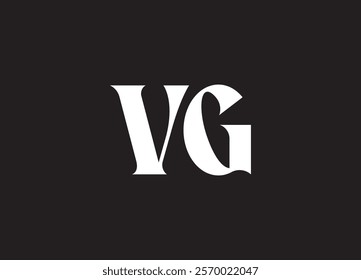 VG letter logo and initial logo design