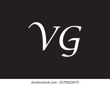 VG letter logo and initial logo design