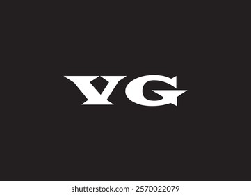 VG letter logo and initial logo design