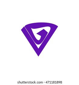 VG letter vector logo