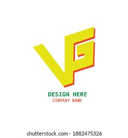 VG lettering logo is simple, easy to understand and authoritative
