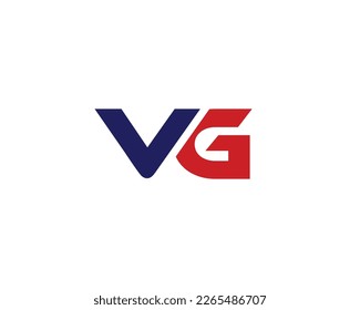 VG logo design vector template