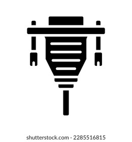 Vga cable icon. sign for mobile concept and web design. vector illustration