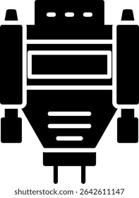 Vga Cable New Icons Design Vector