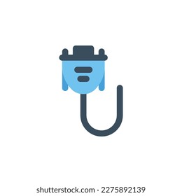 vga cable vector icon. computer component icon flat style. perfect use for logo, presentation, website, and more. simple modern icon design flat style