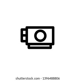 vga card, graphic card icon vector illustration
