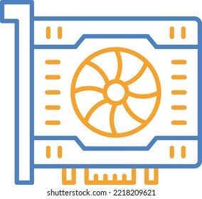 Vga Card vector icon. Can be used for printing, mobile and web applications.