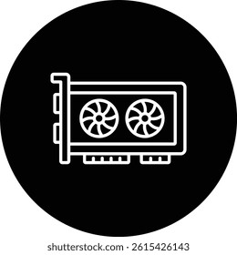 Vga Card vector icon. Can be used for printing, mobile and web applications.