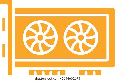 Ícone de vetor Vga Card. Pode ser usado para impressão, aplicativos móveis e da Web.