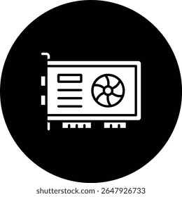 Vga Card vector icon. Can be used for printing, mobile and web applications.