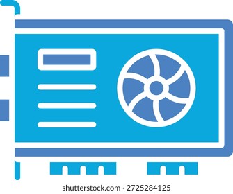 Icono de Vector de tarjeta Vga. Se puede utilizar para aplicaciones de impresión, móviles y de Web.