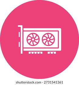 Vga Card vector icon. Can be used for printing, mobile and web applications.